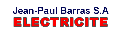 Jean-Paul Barras SA Electricité