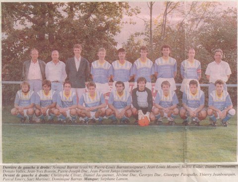 1ère équipe 1990-1991